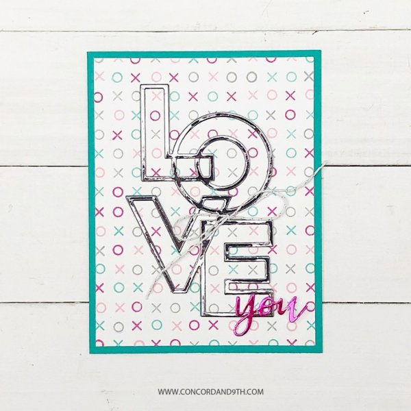 XOXO Turnabout Stamp Concord and Ninth 2