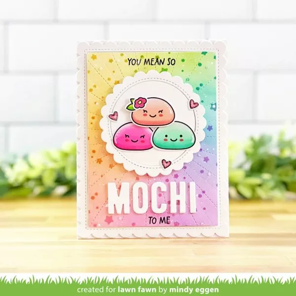 You Mean so Mochi Clear Stamps Lawn Fawn 3