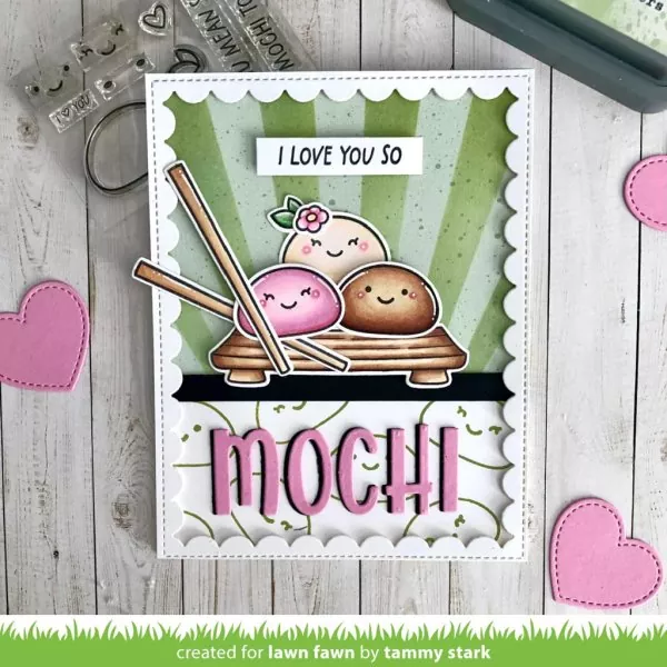 You Mean so Mochi Clear Stamps Lawn Fawn 4