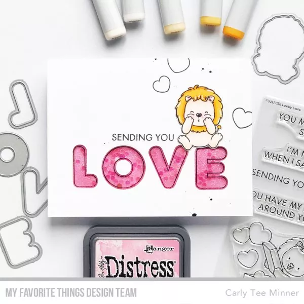 Lovely Lions Clear Stamps My Favorite Things Project 2