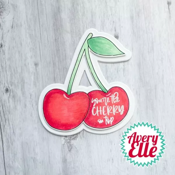Cherry On Top avery elle clear stamps 1
