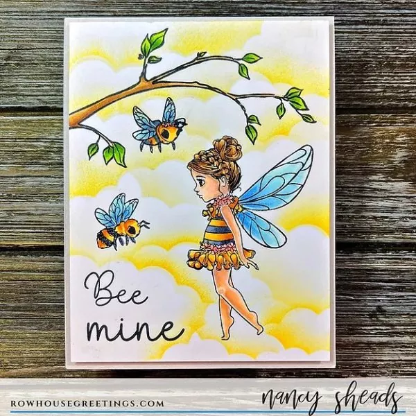 Honey Jar Clear Stamps Colorado Craft Company by Kris Lauren 3