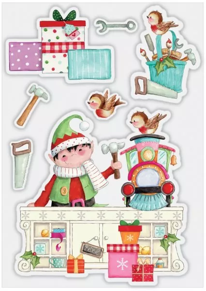 Made by Elves Workshop Clear Stamps Craft Consortium 1
