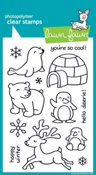 Critters in the Snow - Clearstamp Set