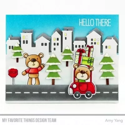 cs 210 my favorite things clear stamps town bear card3