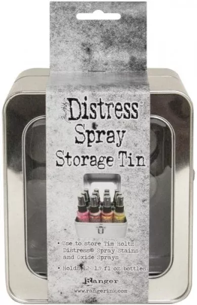 distress oxide spray storage tin