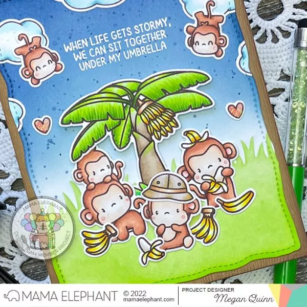 Everyday Monkeys Clear Stamps Mama Elephant 3