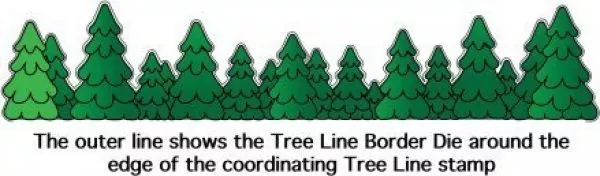 ldrs creative tree line border die 3115 1