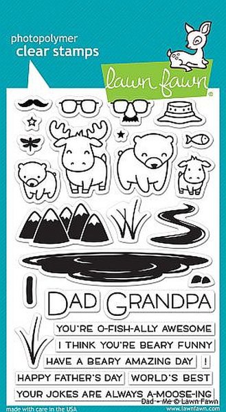 dad +me stamps lawn fawn