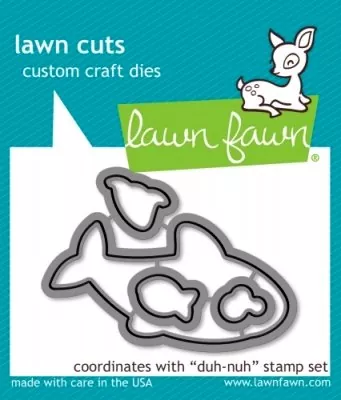 LF1420 Nuh Nuh Lawn Cuts Dies Lawn Fawn Summer17