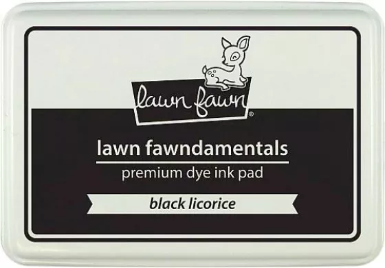 BlackLicorice dyeinkpad Lawn Fawn