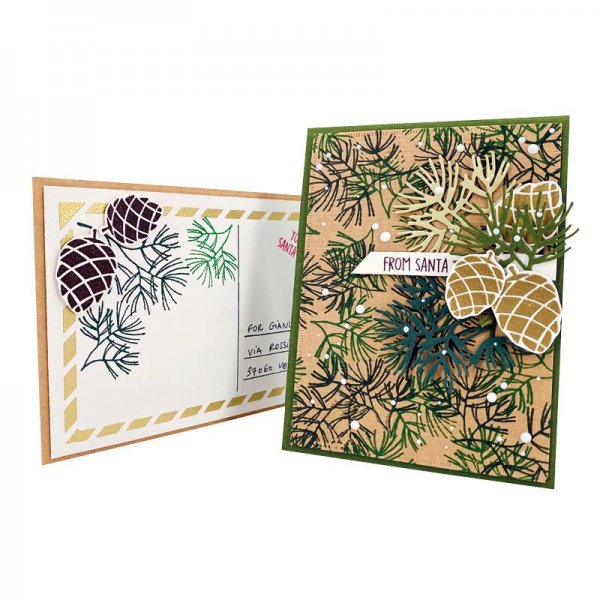 Winter Mail Clear Stamps Modascrap 1