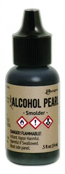 ranger alcohol ink pearl 15 ml smolder tan65128 tim holtz