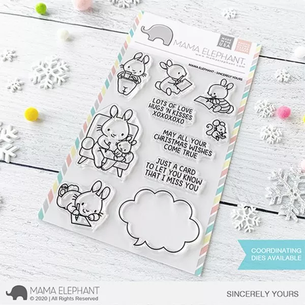 Sincerely Yours Clear Stamps Mama Elephant