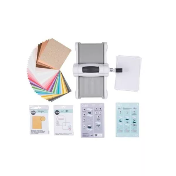 Sizzix Big Shot White and Grey + Exclusivo Kit Iniciação