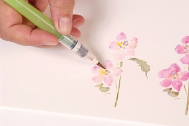 Watercolor Brush H2O Large Tip ZIG Kuretake 1