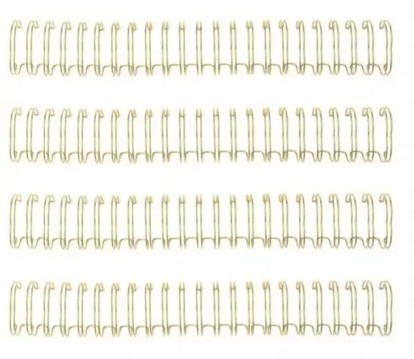 Wire Binding 0,625 Inch Gold We R Memory Keepers