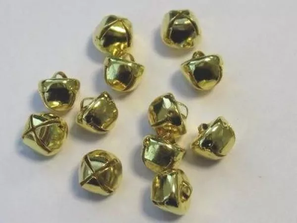Christmas Bells 10mm Gold CraftEmotions