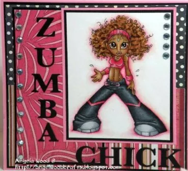 Zumba Chick - Saturated Canary