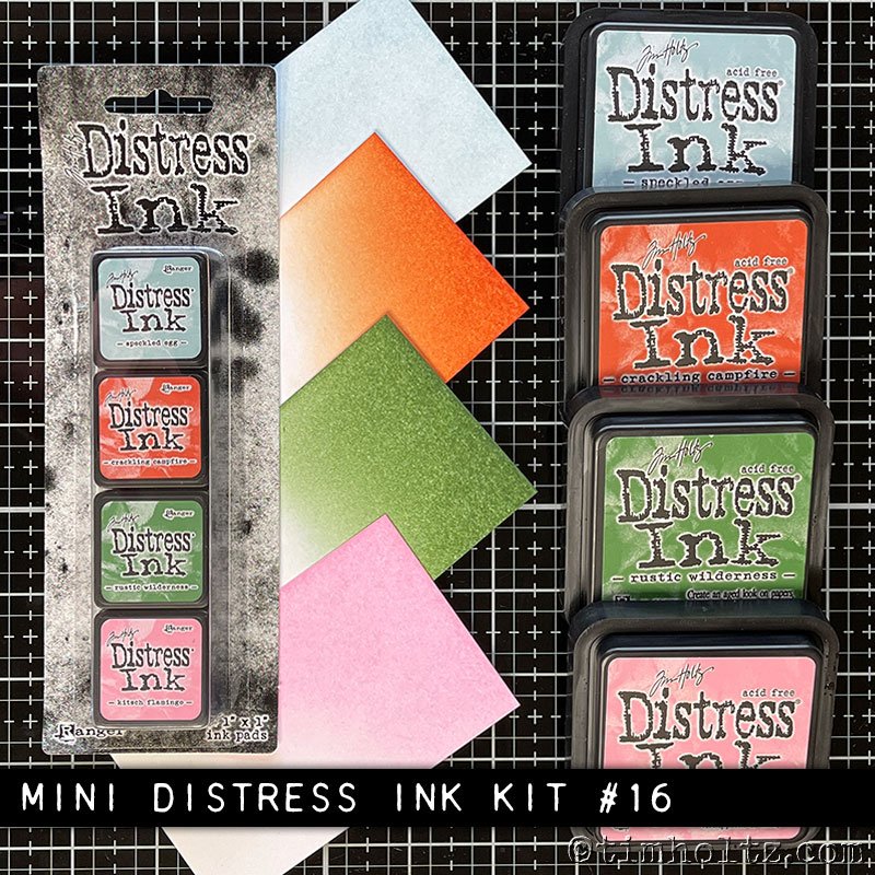 Tim Holtz Mini Distress Ink Pads Sets 7, 8, And 9 Ranger