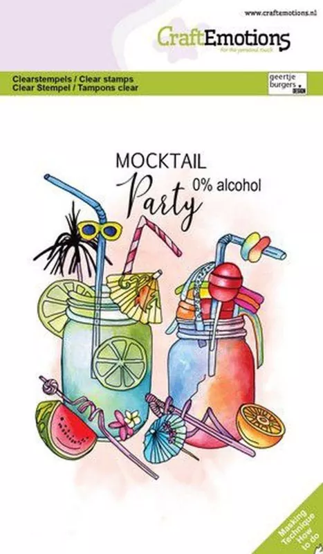 Kids Mocktail Clear Stamps CraftEmotions
