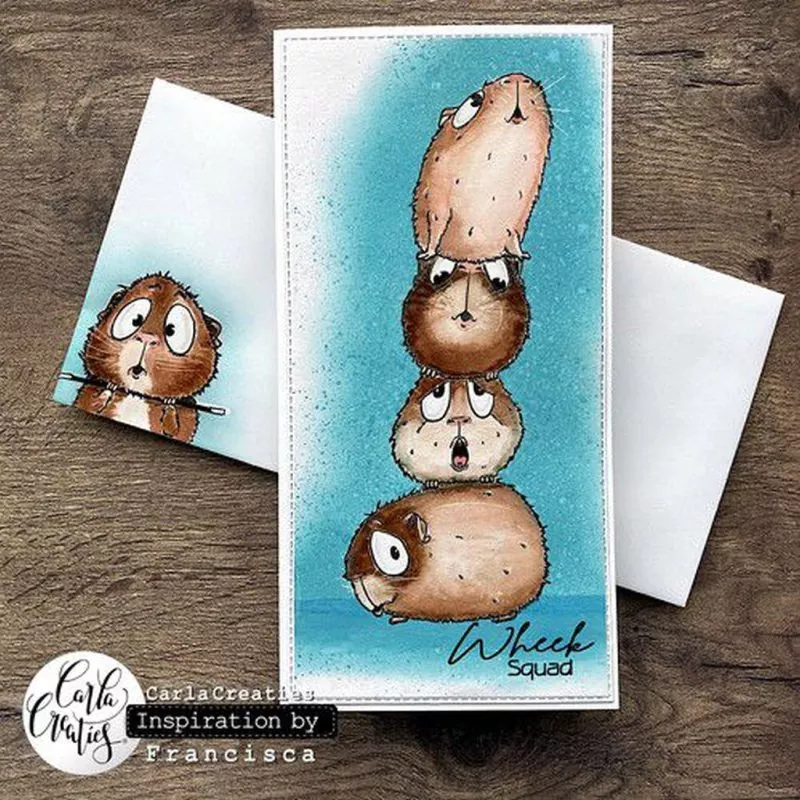 craftemotions clearstamps Guinea Pig 1 carla creaties 1
