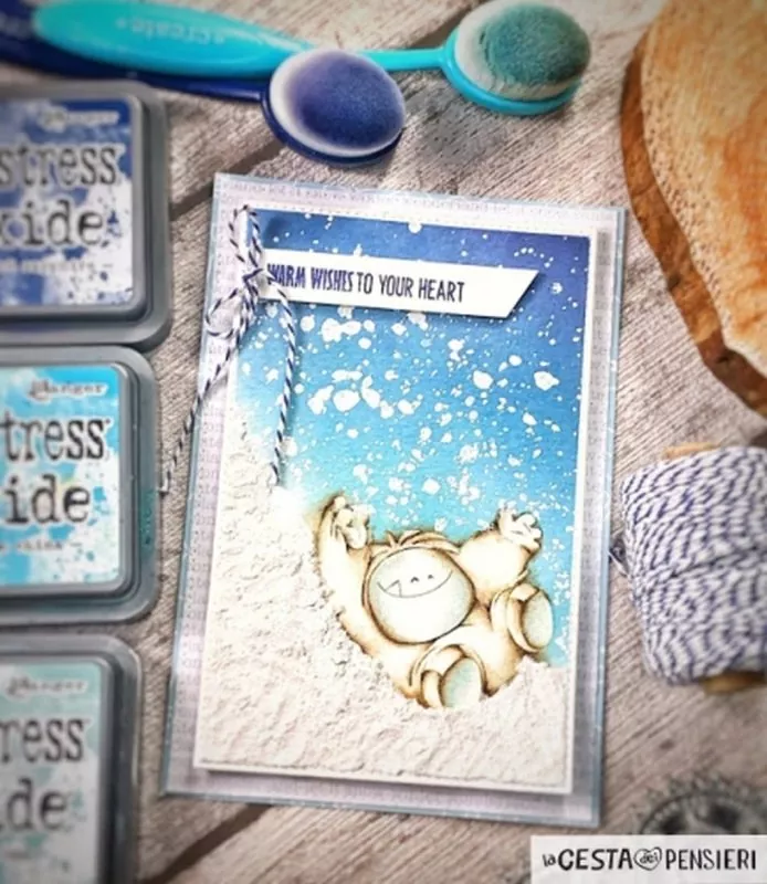 Happy Yeti Clear Stamps Impronte D'Autore 1