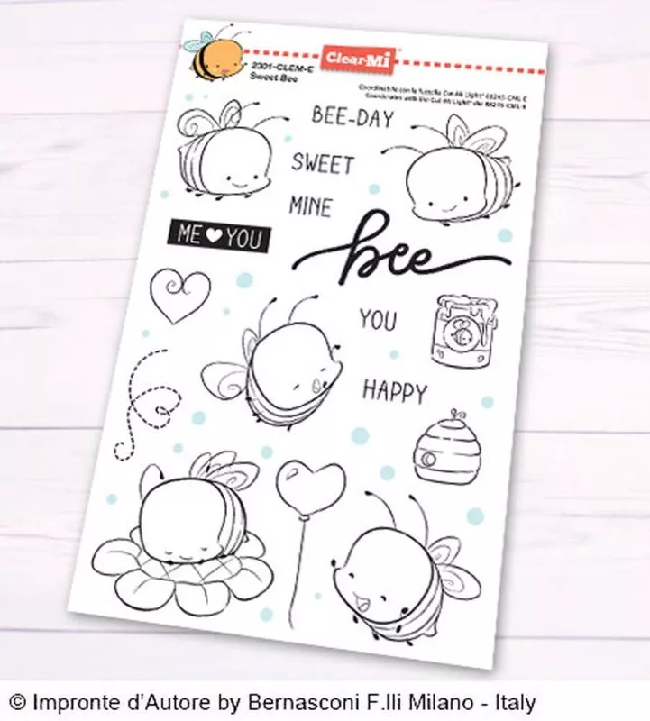 Sweet Bee Clear Stamps Impronte D'Autore