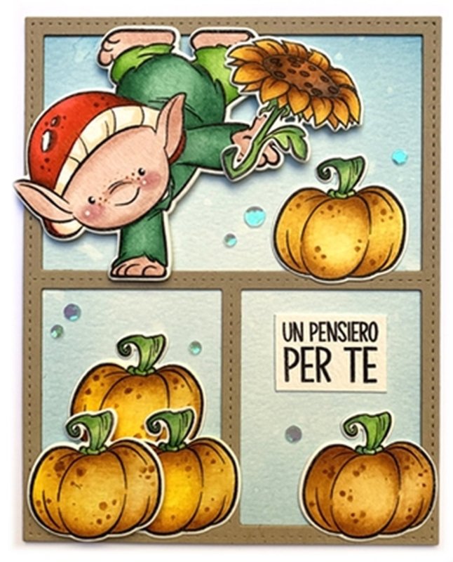 Holfi Acrobati Clear Stamps Impronte D'Autore 2
