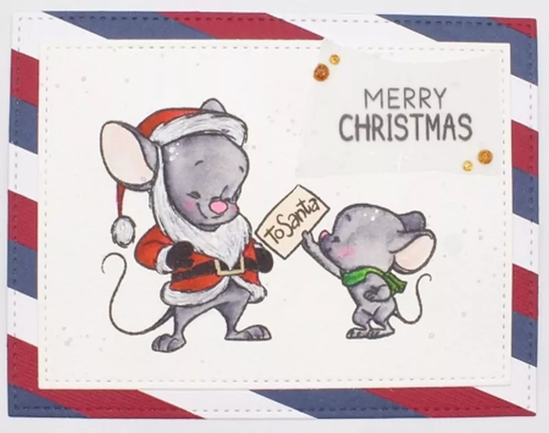 Christmas Mice Clear Stamps Impronte D'Autore 4