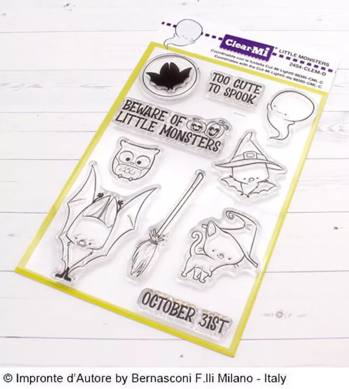 Little Monsters Clear Stamps Impronte D'Autore