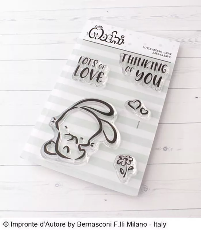 Little Mochi - Love Clear Stamps Impronte D'Autore