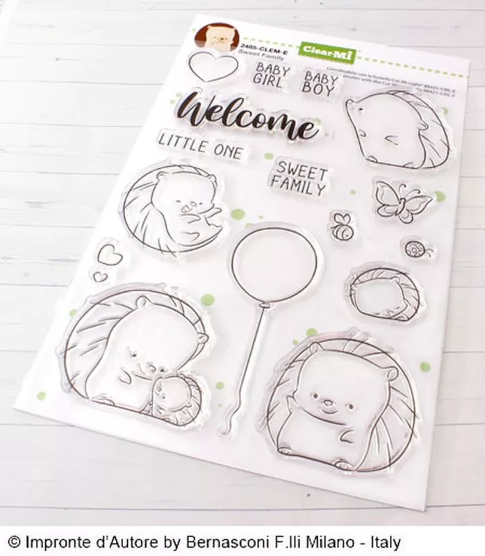 Sweet Family Clear Stamps Impronte D'Autore