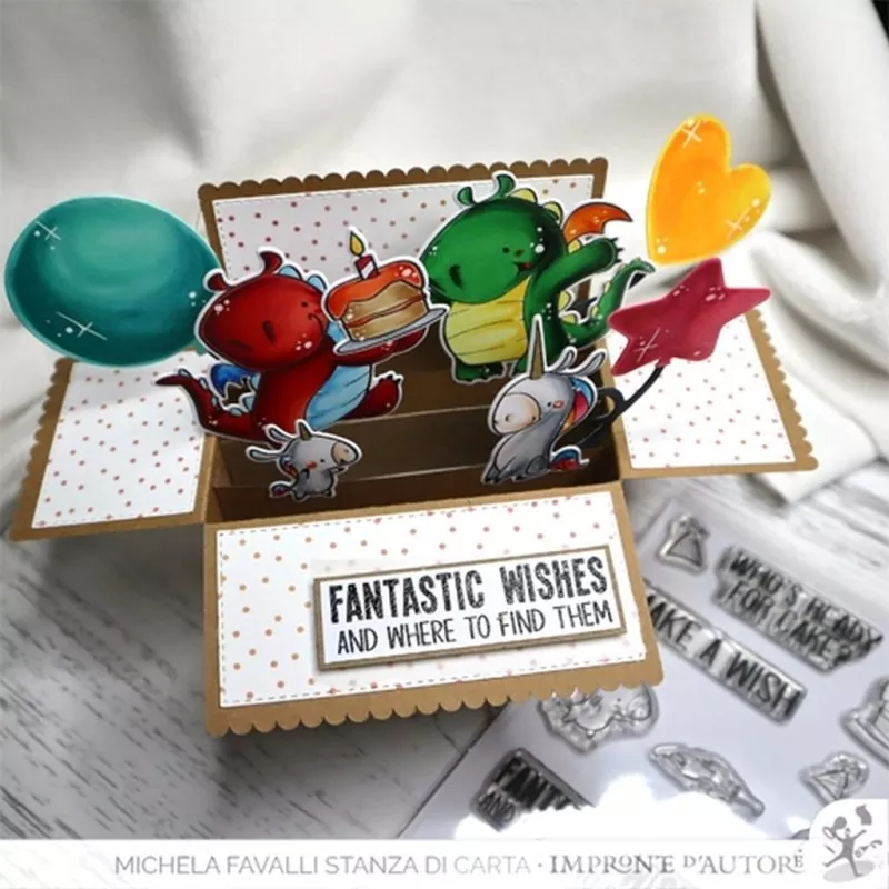 Fantastic Wishes Clear Stamps Impronte D'Autore 1