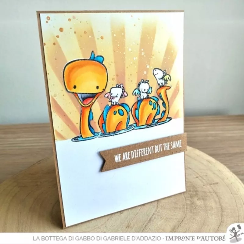 We are different Clear Stamps Impronte D'Autore 2