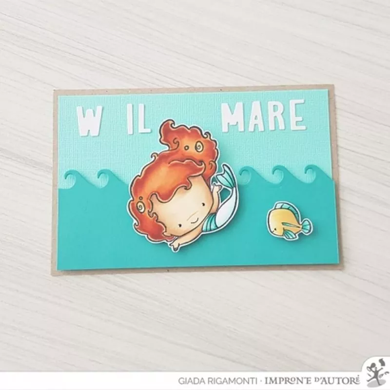 Mer-mazing! Clear Stamps Impronte D'Autore 2