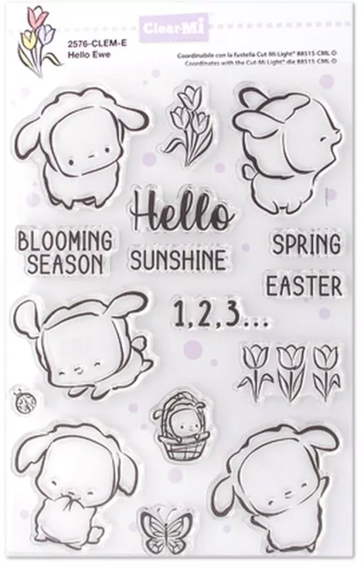 Hello Ewe Clear Stamps Impronte D'Autore