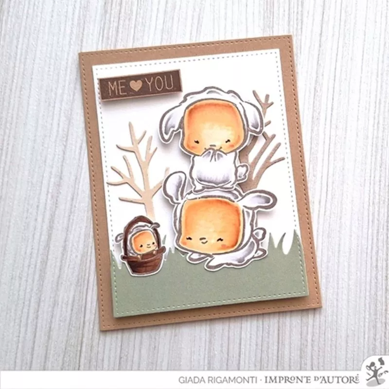 Hello Ewe Clear Stamps Impronte D'Autore 4