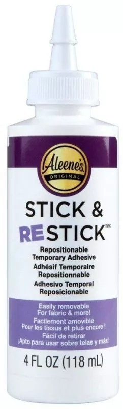 Stick & Restick Repositionable Adhesive Aleene's