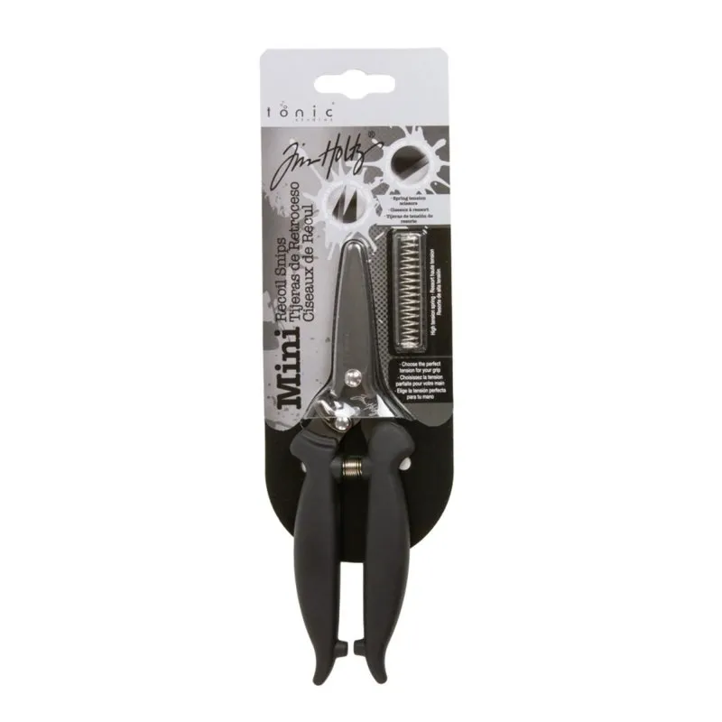 tools Mini Recoil Snips scissors Tim Holtz