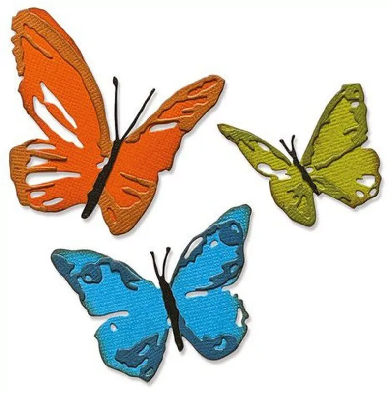 Brushstroke Butterflies Thinlits Dies from Tim Holtz Sizzix