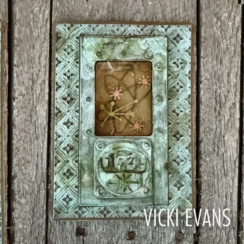Vault Atomic Retro Tim Holtz Thinlits Colorize Dies Sizzix 3
