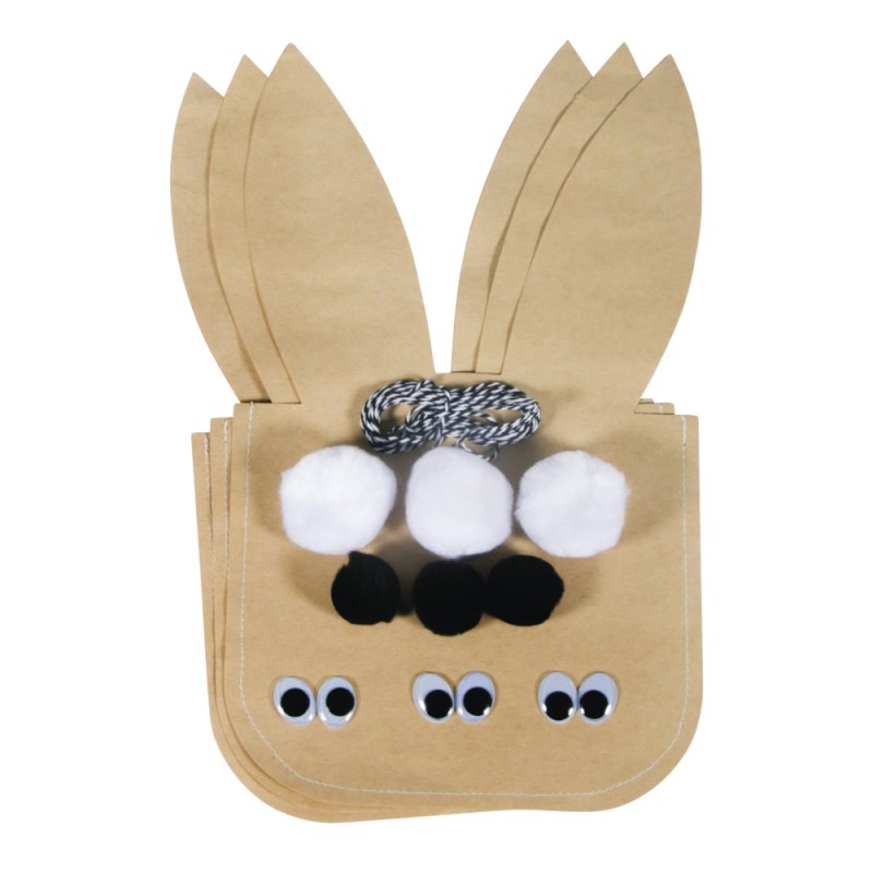 Papiertüte Osterhase mit Zubehör rayher