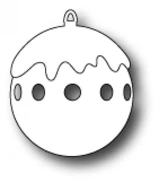 Snowcap Ornament - Die by Memory Box