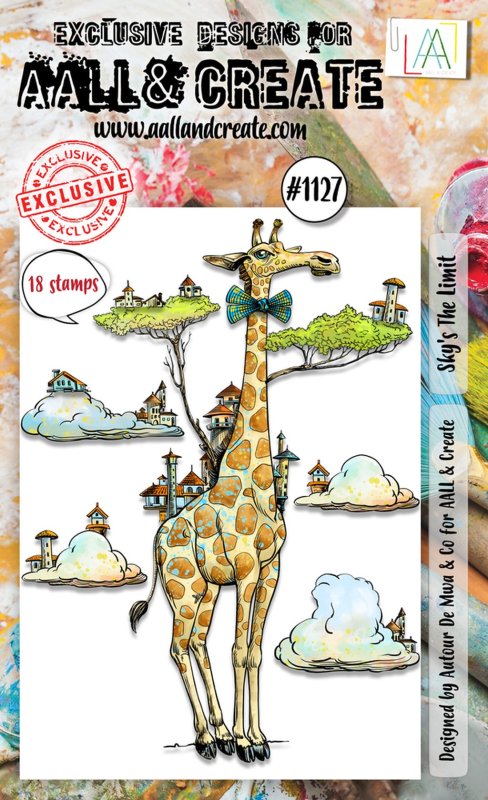 aall create clear stamp Sky's The Limit