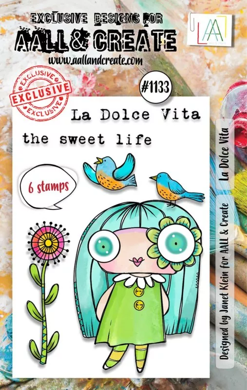 aall create clear stamp La Dolce Vita