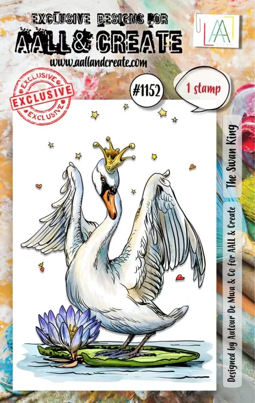 aall create clear stamp The Swan King