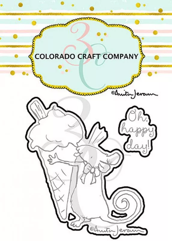 Ice Cream Day Dies Colorado Craft Company by Anita Jeram