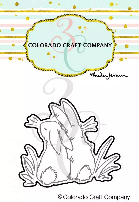 Snuggle Bunny Dies Colorado Craft Company by Anita Jeram