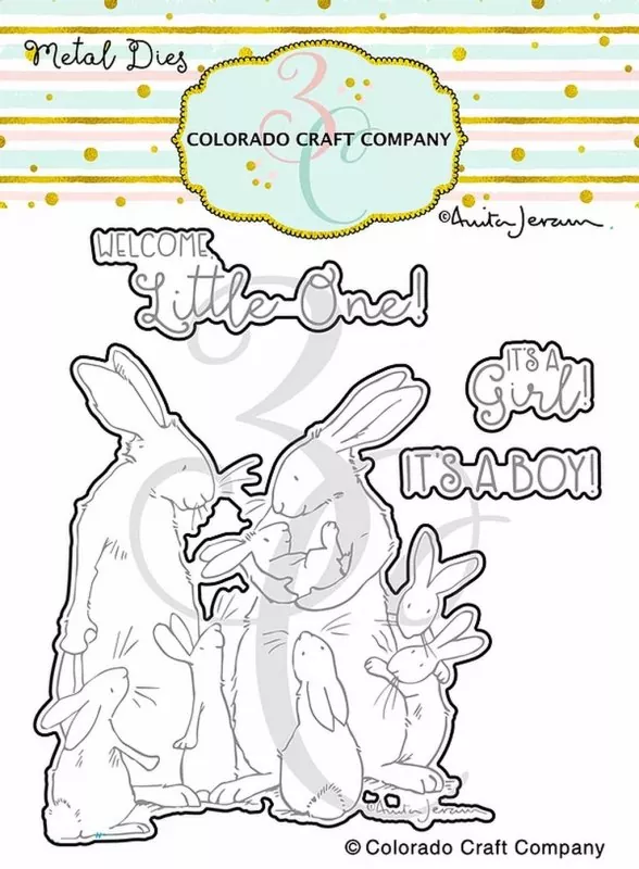 New Baby Dies Colorado Craft Company by Anita Jeram